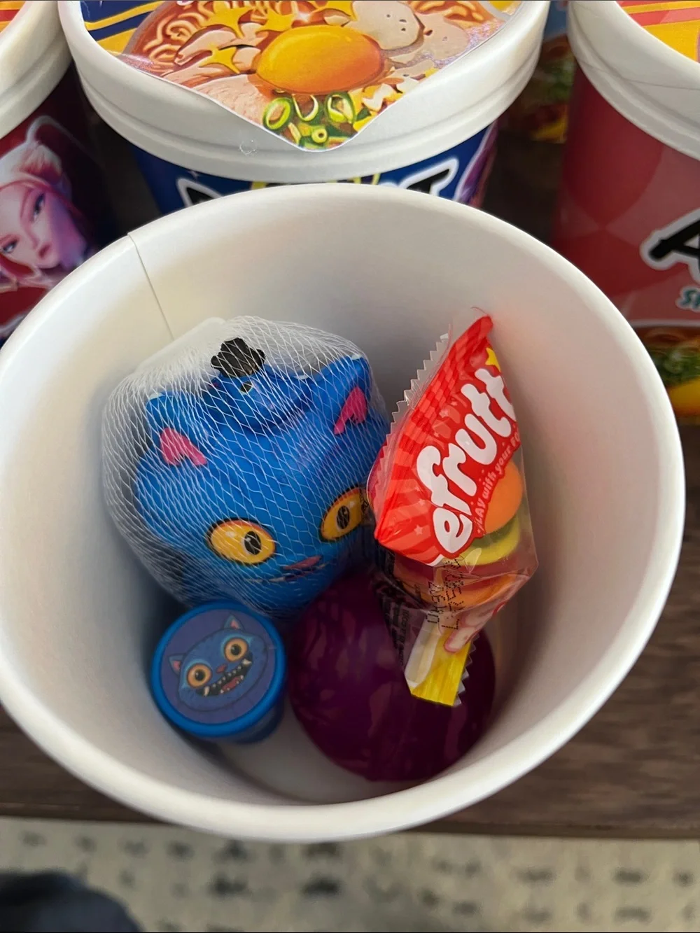K-pop Demon Hunters Mystery Ramen Cup Surprise